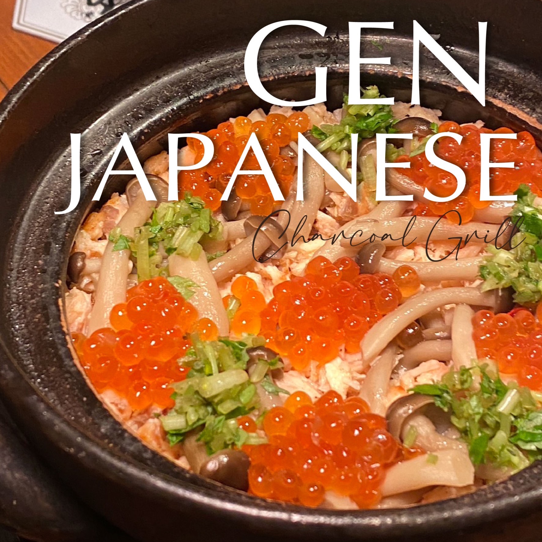 GEN JAPANESE CHARCOAL GRILL