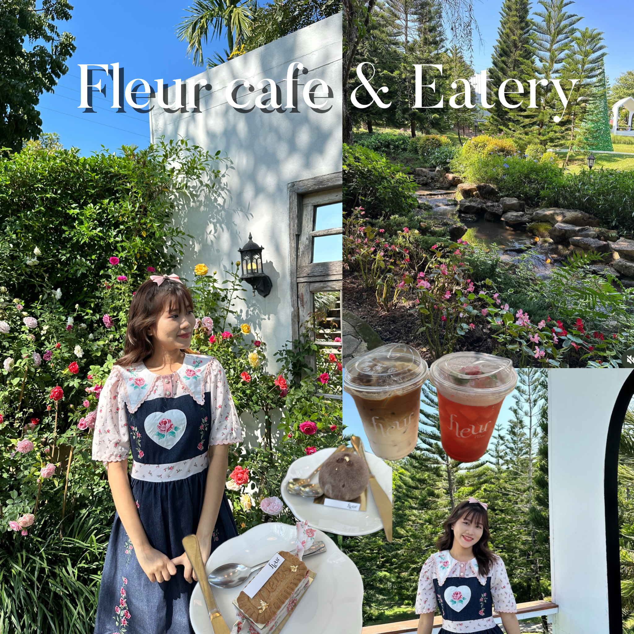 Fleur Cafe & Eatery คาเฟ่ร้านอาหารที่ห้ามพลาดที่เชียงใหม่💐💗