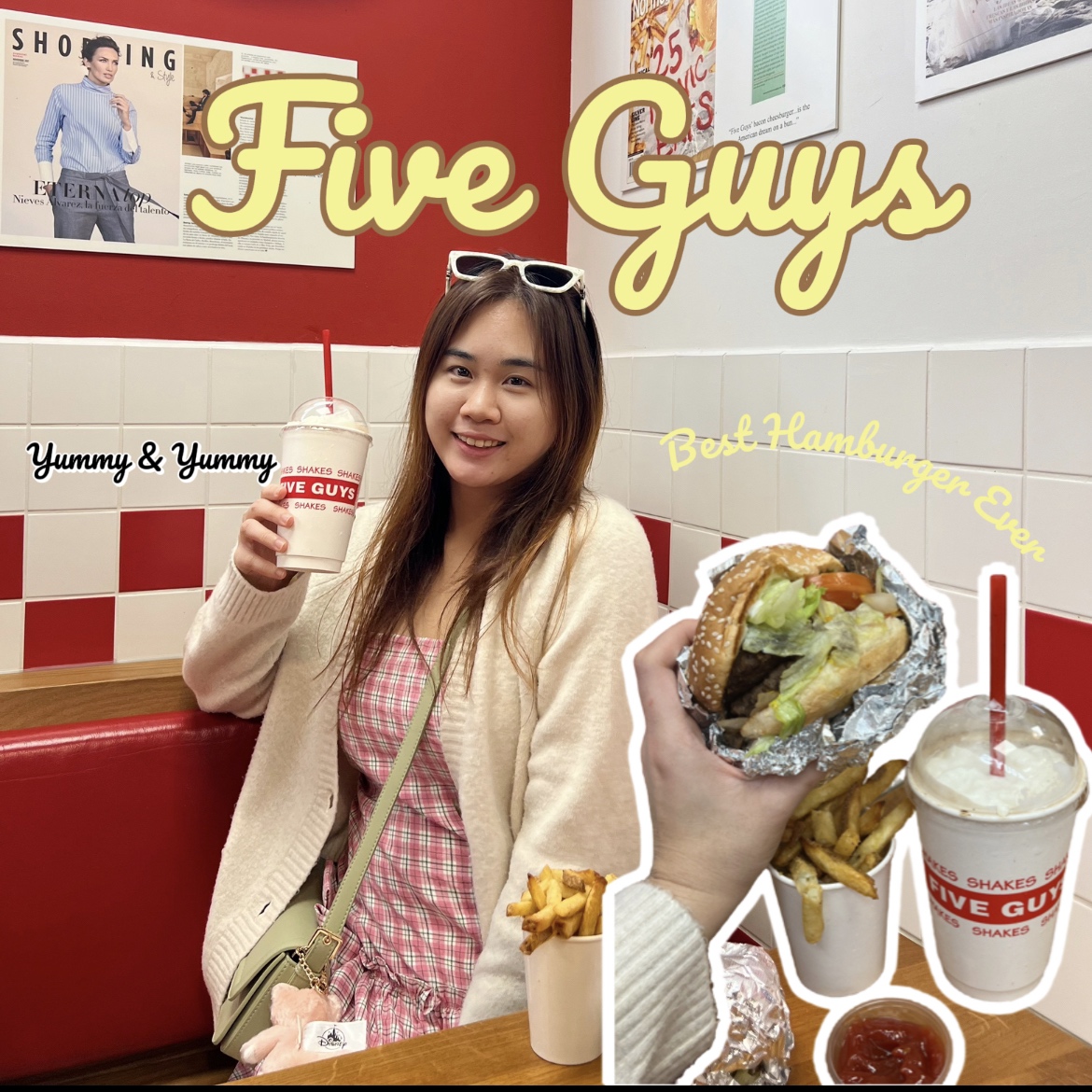 Five Guys แฮมเบอร์เกอร์ที่อร่อยที่สุดดด