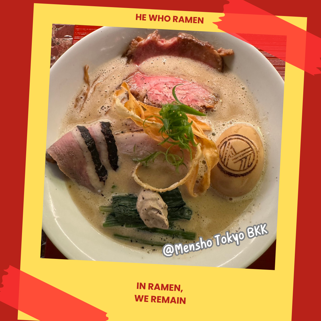 Welcome Back อีกครั้งกับ Mensho Tokyo BKK